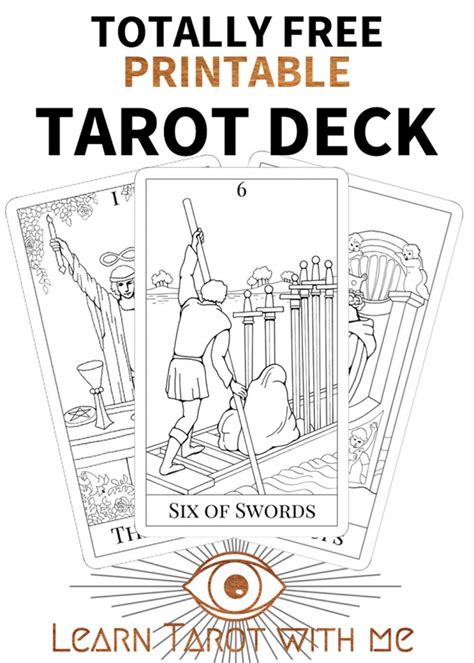 Free Printable Tarot Cards Pdf